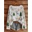 Plus Size, Women's Plus Size Oversized Christmas Sweater - Boat Neck & Off-the-Shoulder/One-Shoulder Winter Sweater with Snowflake, Reindeer & Tree Patterns in Green, Golden, Red, - Soft Breathable Loose Fit Pullover Suitable for Holiday Parties &