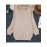 Plus Size, Women's Plus Size Oversized Beige Sweater - Elegant Long Sleeve Round Neck Loose Fit Pullover, Cozy Overskill Layering Piece for Fall & Spring, Wrinkle-Resistant Casual to Formal Wear (Machine Washable)