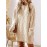 Plus Size, Beige Cable Sweater Dress - Oversized Slouchy Mid-Length Dress with Drop Shoulder, Cozy Winter Dress for Fall/Winter, Beige Cable Pattern Pullover, Elegant Casual to Dressy Wear