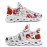 Women'S Lightweight Shock-Absorbing MD Sneakers with Lace-Up Closure | Breathable Fabric Upper, Cartoon Print, Suitable for Daily Wear and Long Walks, Women Shoes
