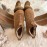 Slip-On Lazy Shoes Autumn Winter New Flat Non-Slip Mom Shoes Women Fleece-Lined Short Snow Boots Boots, Women Shoes, Sneakers