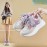 Women' Korean Style Low-Top Sneakers Suitable for Height Increase, Breathable Mesh Sneakers with Sole, Lace-Up Round Toe for Running, Casual Wear, & Everyday Use - Spring Student Fashion Footwear, Women Shoes