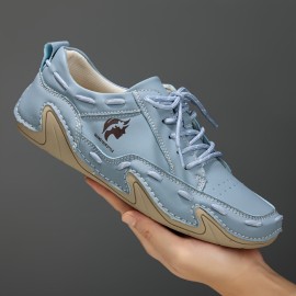 Women's Handmade Casual Sneakers, All-Season Slip-On Walking Shoes, Women Shoes