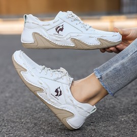 Women's Handmade Casual Sneakers, All-Season Slip-On Walking Shoes, Women Shoes