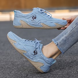 Women's Handmade Casual Sneakers, All-Season Slip-On Walking Shoes, Women Shoes