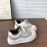 Ladies Color Block Thick Sole Height Increasing White Sneakers | Spring New Lightweight Versatile Student Casual Platform Shoes with Microfiber Upper, Rubber Sole, and Plush Lining, Women Shoes