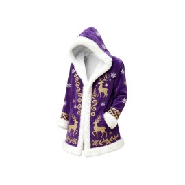 Christmas Cardigan for Men Casual Cozy Winter Front Print Edge Soft Back Cozy Cape Style wear with No Fasteners Warm Confortable Mens Cardigans, Holiday Fashion, Winter Wear, Relaxed Fit, Warm Material, Comfortable Texture, Festive Apparel, Open