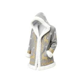 Christmas Cardigan for Men Casual Cozy Winter Front Print Edge Soft Back Cozy Cape Style wear with No Fasteners Warm Confortable Mens Cardigans, Holiday Fashion, Winter Wear, Relaxed Fit, Warm Material, Comfortable Texture, Festive Apparel, Open