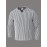 Men's Fashion Casual Long Sleeve Henley Shirt | Premium Houndstooth Jacquard Henley Collar T-Shirt | Notched V-Neck Design | Loose-Fit Comfortable Henley Tee | Essential Golf Wear | Breathable, Warm, and Skin-Friendly | for Indoor Gatherings and
