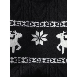 Christmas-themed Ted Sweater, Warm And Comfortable, Festive Atmosphere, Ritualistic, Cheerful, Versatile, Pullover Style.