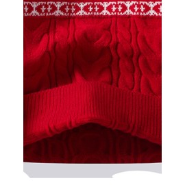 Christmas-themed Ted Sweater, Warm And Comfortable, Festive Atmosphere, Ritualistic, Cheerful, Versatile, Pullover Style.