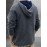 Men's Fashion Color Block Long Sleeve Hippie Hoodie Sweater Autumn Winter Pullover Sweater