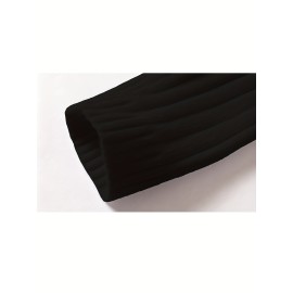 Men's Thick Winter Sweater - White/Beige High Collar Pullover, Loose High Collar Bottom, Machine Washable Warm Sweater Tank Top, Suitable for Casual And Formal Wear Duty Free Shipping