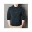 1pc Men's Winter Fall -Lined Thickened Sweatshirt - Printed Crew Neck Warm Knitwear Casual Base Layer Sweater for Daily Wear, Outdoor Errands & Family Gatherings