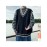 Men'S Preppy Style Cable-Knit Cashmere Vest | Black Cable Texture + Contrast Trim + V-Neck Fit, Oversized Versatile Couple'S Layering Waistcoat, Suitable for Campus Casual Outfits, Fall/Winter Season