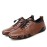 Men'S Korean Tods Casual Shoes | Handmade Driving Shoes, Trendy and Versatile, with Upper, PVC Sole, and Fabric Inner