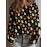 Plus Size - Women'S Fashion Off-the-Shoulder, One-Shoulder, and Boat Neck Sweaters-Personalized oversized sweater Halloween Party Women Sweater Soft Loose Pullover Thin Material Wearing During Trick-or-Treating Comfortable and Festive Atmosphere