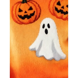 Plus Size, Women's Large Christmas Sweater Sweater Vest-like Top - Green Cable--Like Pattern with Tree & Snowflake Motifs, Long Sleeve Round Neck Pullover for Holiday Parties, Winter Casual Wear (Plus Size, Cozy -Like Texture) - Easy