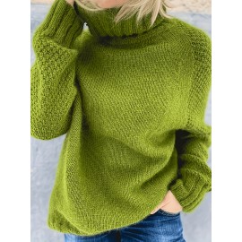 Plus Size, Women's Plus Size Elegant Lace Collar Sweater Cardigan - Beige & Contrast Lace Trim High Neck Button Front Long Sleeve Cozy Fall Winter Outerwear, Classic Solid Color Cardigans for Office Party Wedding Attire, Plus Size Cardiology Sweater