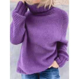 Plus Size, Women's Plus Size Elegant Lace Collar Sweater Cardigan - Beige & Contrast Lace Trim High Neck Button Front Long Sleeve Cozy Fall Winter Outerwear, Classic Solid Color Cardigans for Office Party Wedding Attire, Plus Size Cardiology Sweater