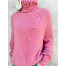 Plus Size, Women's Plus Size Elegant Lace Collar Sweater Cardigan - Beige & Contrast Lace Trim High Neck Button Front Long Sleeve Cozy Fall Winter Outerwear, Classic Solid Color Cardigans for Office Party Wedding Attire, Plus Size Cardiology Sweater