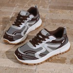 Spring and Autumn Versatile White Sneakers Non-Slip Wear-Resistant Casual Sports Shoes, Women Shoes