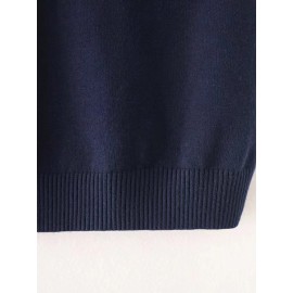 Single-Pack Men's V-Neck Sweater - Casual V-Neck Knit Sweater for Men, Classic Business Style, Ultra-Soft Premium Knit Fabric, Suitable for Workplace and Everyday Fashion Casual Wear